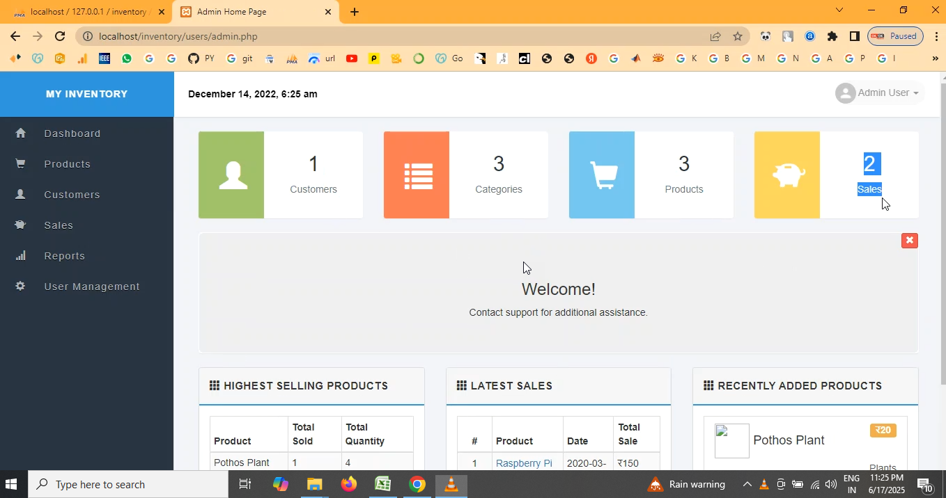 Inventory Management Systems in PHP Application Projects