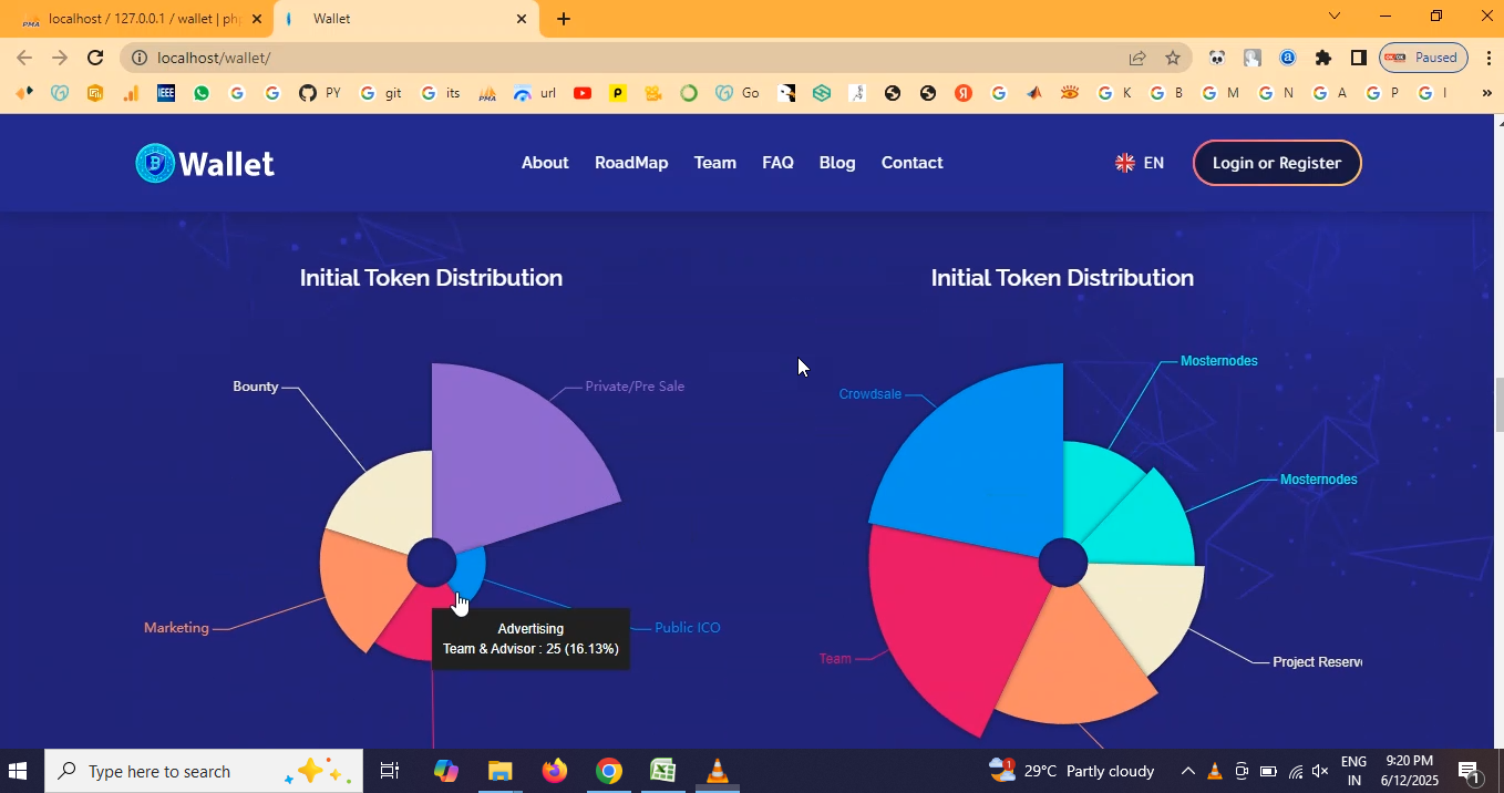 Crypto Currency Wallet System in PHP Application Projects