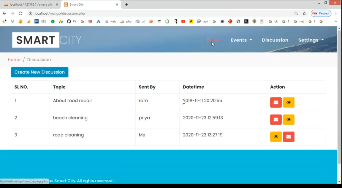 Smart City Infrastructures in PHP Application Projects