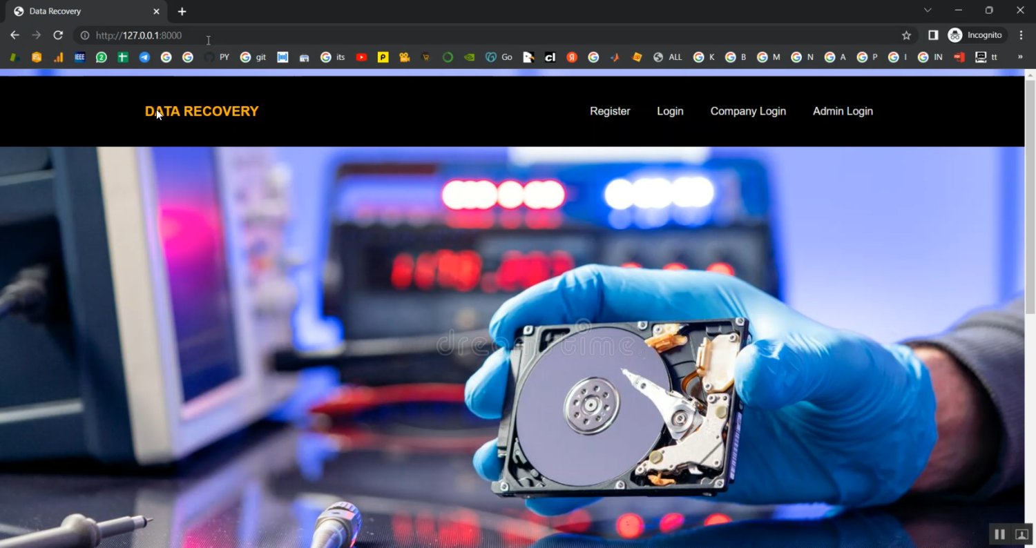 Data Recovery in Django Python