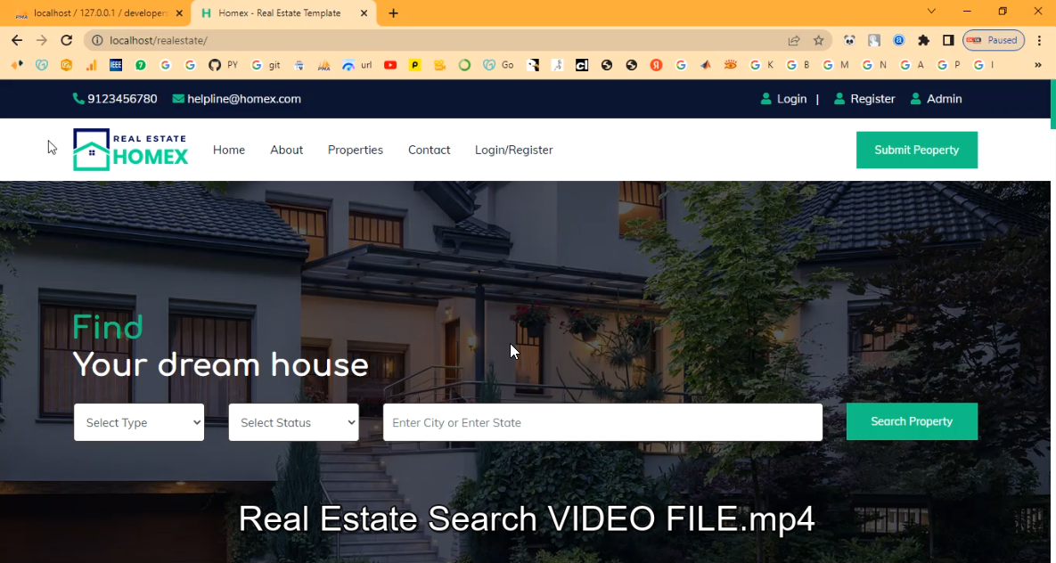Real Estate Search in PHP Application Projects