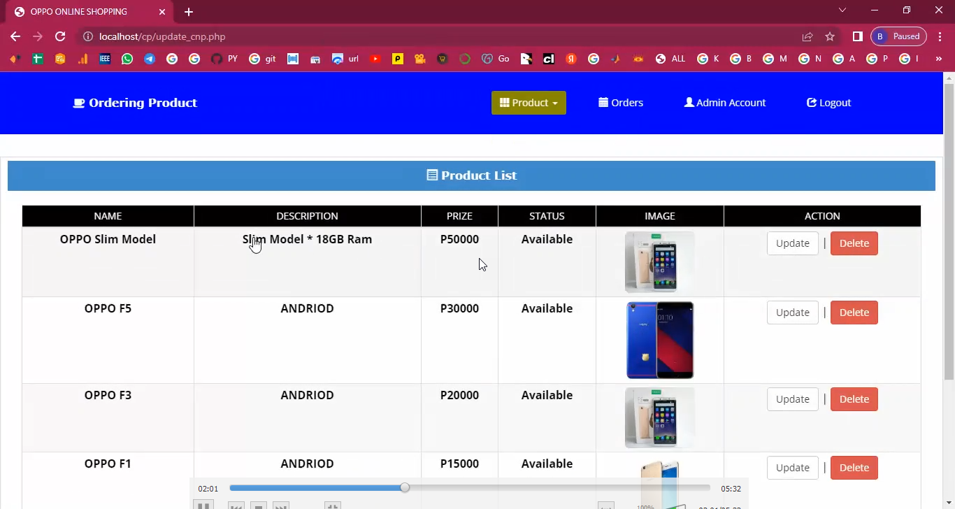 Mobile Shopping System in PHP Application Projects