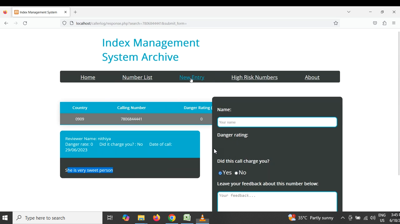 Callerlog in PHP Application Projects