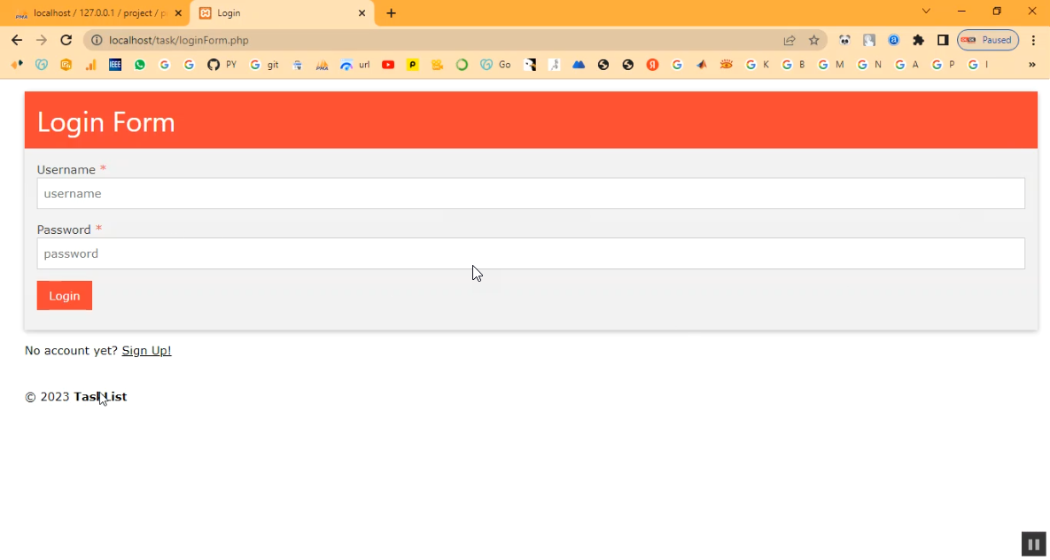 Task Assigned System in PHP Application Projects