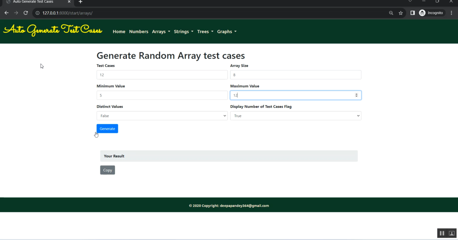 Auto Generative Test Case in Python Projects