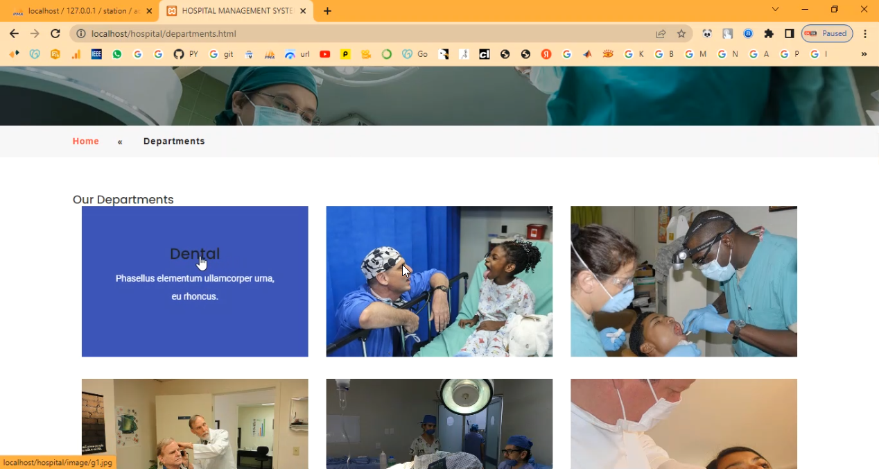 Doctor and Patient Management System in PHP Application Projects