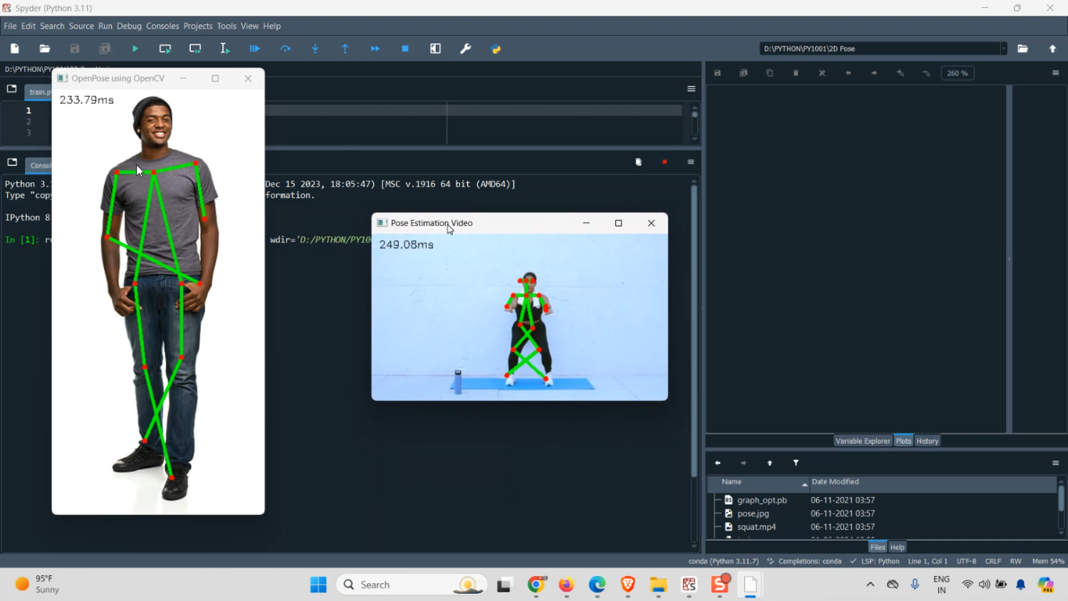 2D Pose Video Based Prediction in Python Projects