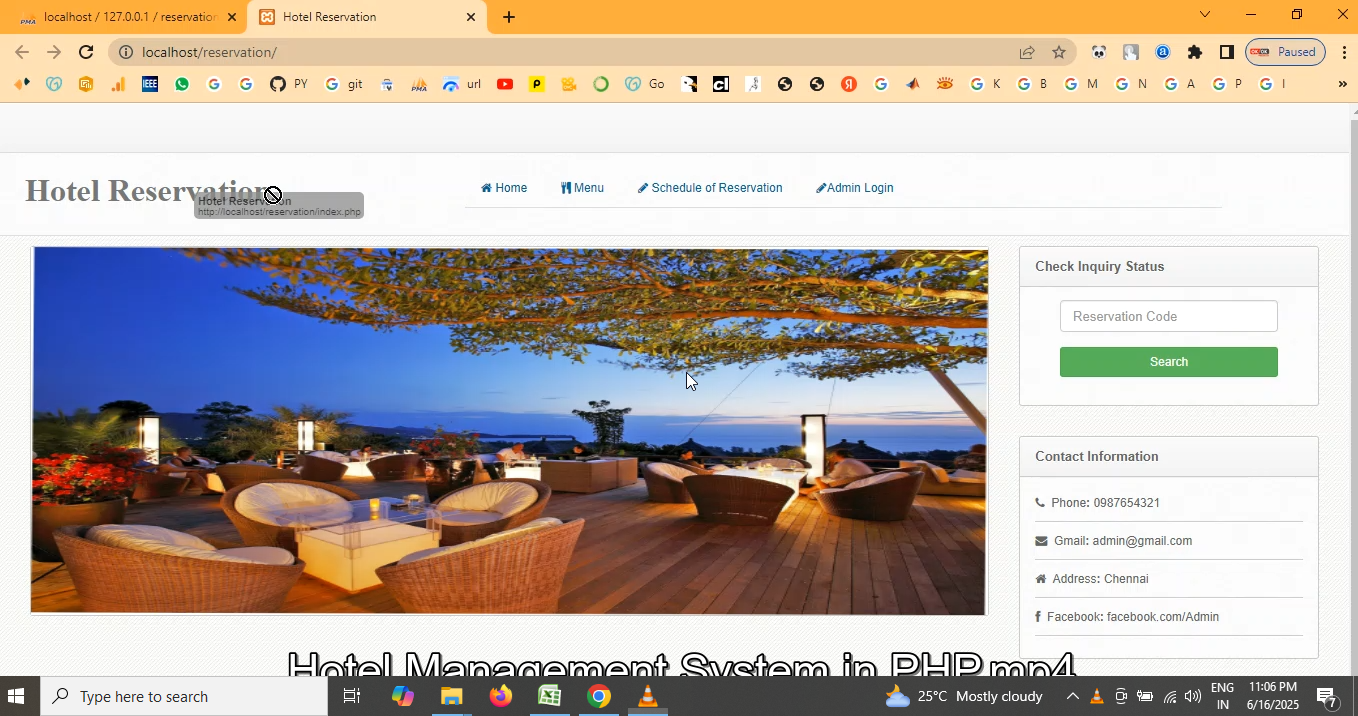 Hotel Reservation Allocation in PHP Application Projects